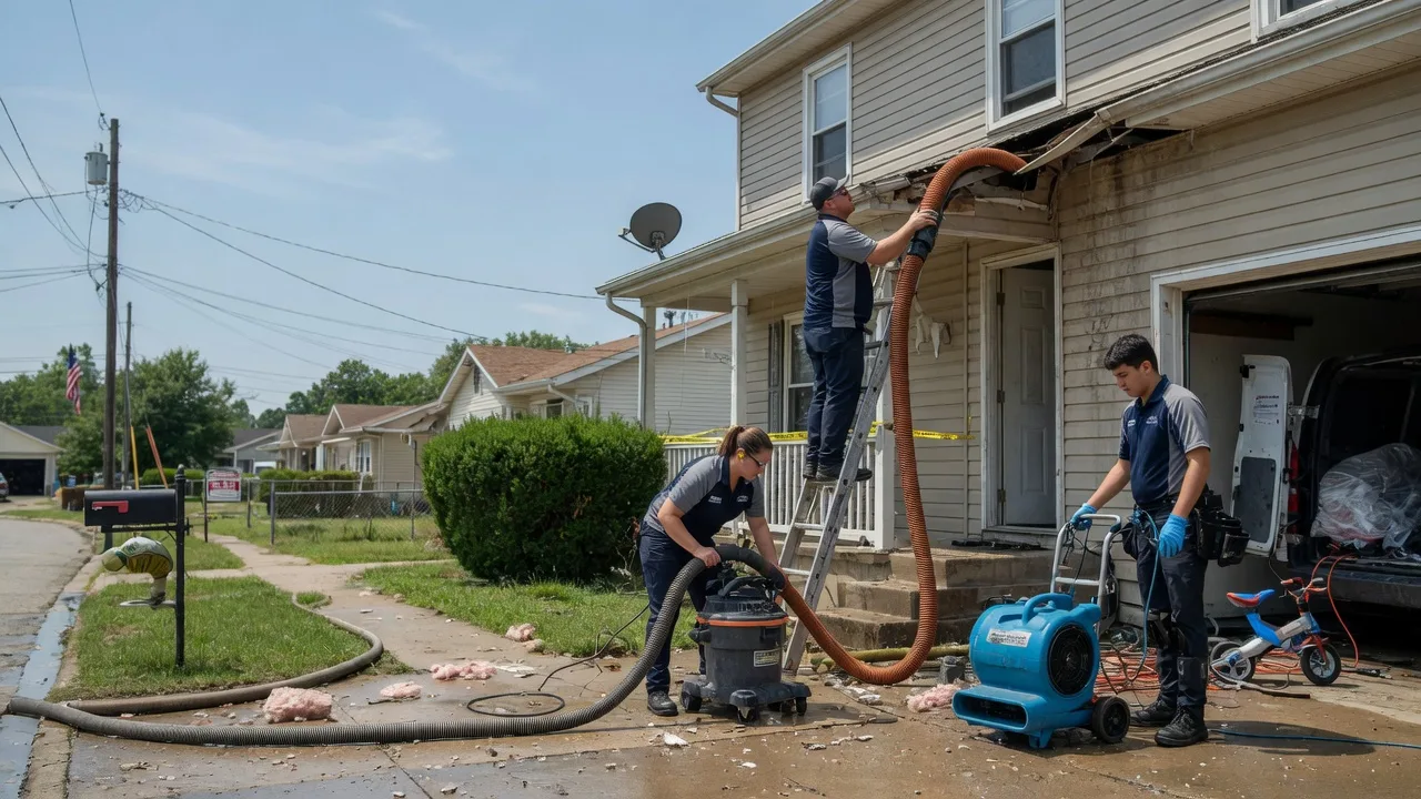 Water Damage Restoration in Achille, OK near me